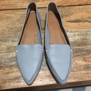 J crew pointed flats NWOT